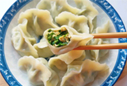 湖南长沙韭菜鸡蛋馅饺子