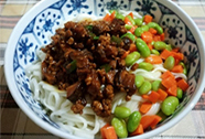 湖南长沙香菇杂酱面