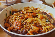 湖南长沙鱼三鲜杂酱面