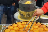 湖南长沙石磨玉米饼