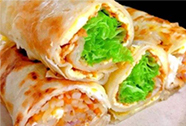 湖南长沙牛肉鸡蛋灌饼
