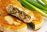 大葱肉馅饼