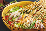 湖南长沙鸡汁泡椒钵钵鸡