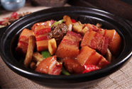 黄焖红烧肉饭